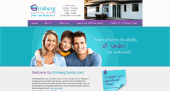 Desktop Screenshot of grinbergdental.com